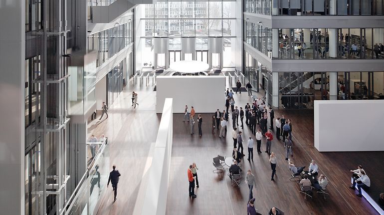 The Cube foyer