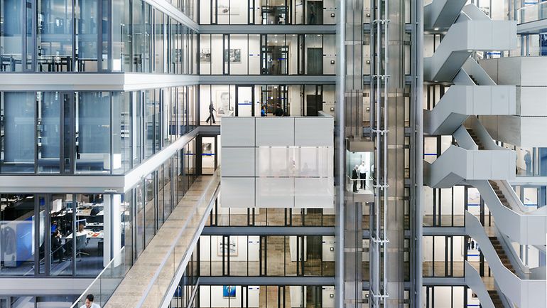 The Cube interior